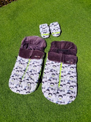 2 Sacos y 1 Guantes Tuc Tuc People Universal