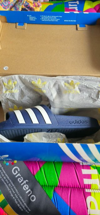 Chanclas Adidas Azul