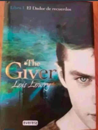 Lote de tres libros de la novela juvenil de Giver,