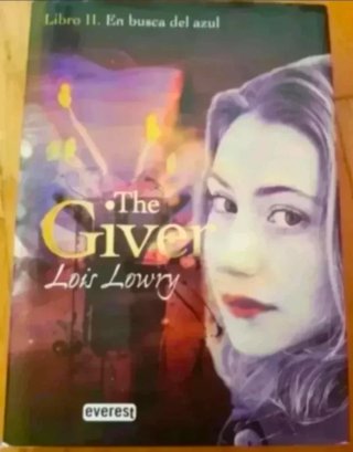Lote de tres libros de la novela juvenil de Giver,