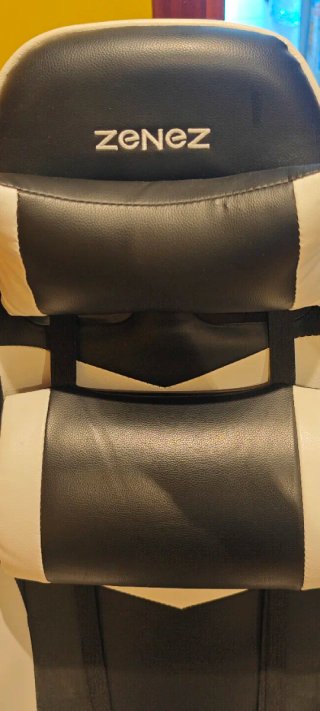 Silla Gaming ZeNet Negra y Blanca