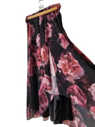 Falda larga floral fiesta