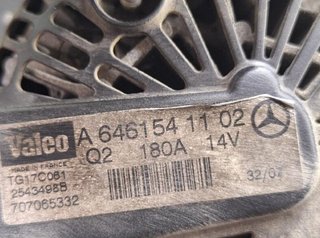 Alternador a6461541102 mercedes sprinter ii 105238
