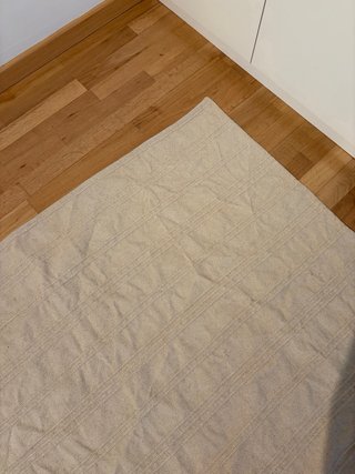 Tappeto in Cotone Beige 160x230