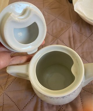 Jarrita porcelana tetera punto zero