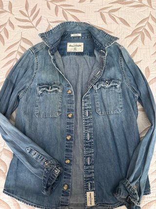 Camisa Vaquera Abercrombie XL