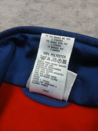 Giacca Adidas Track Jacket Vintage Rosso Blu