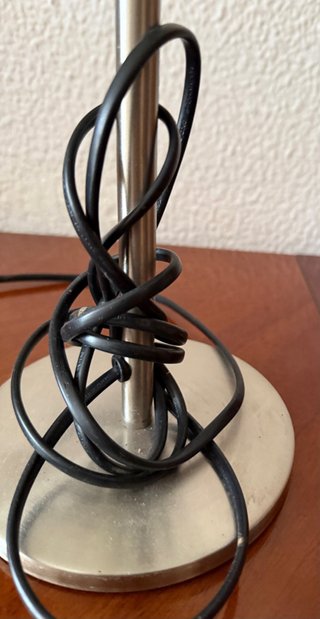 Lámparas de noche madera y tela