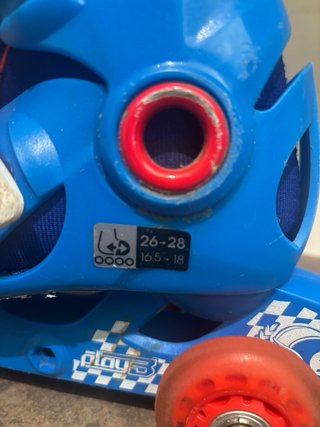 Patines infantiles Oxelo azules talla 26-28