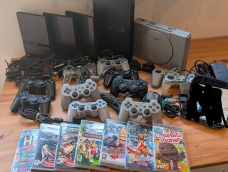 Grande lotto PS1, PS2, PS2 Slim, PSP