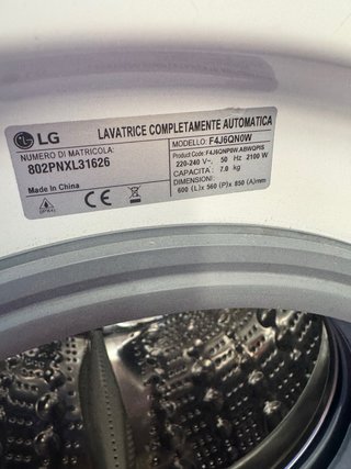 Scheda Madre Lavatrice LG F4J6QNOW EBR834671