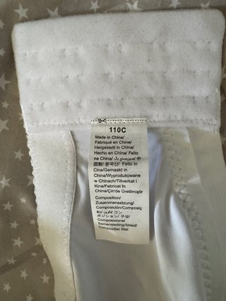 Sujetador talla grande blanco