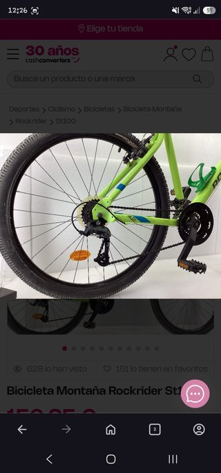 Bicicleta Rockrider ST100 Trail