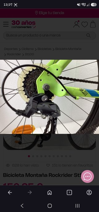 Bicicleta Rockrider ST100 Trail