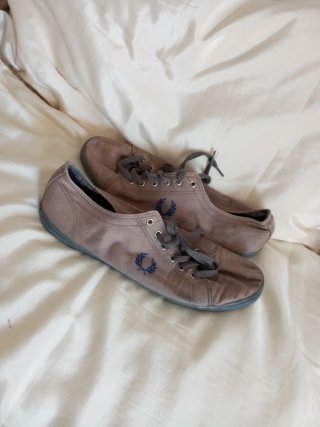 Zapatillas Fred Perry Grises y Azules