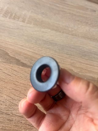 Griglia e decorazione per lavandino nero