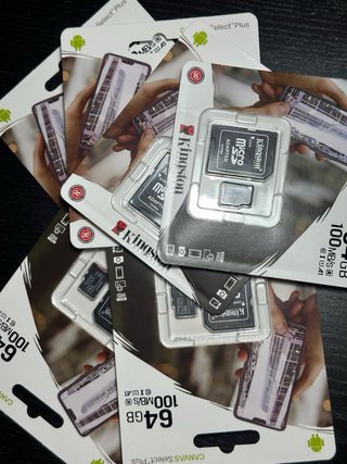 Cartão de Memória Kingston 64GB