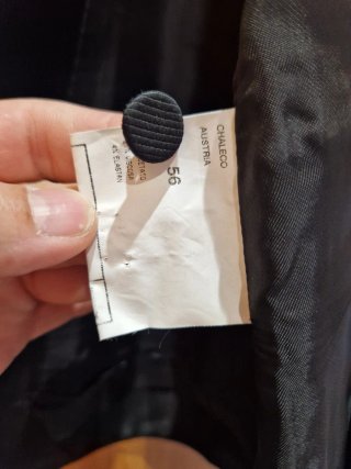 Traje de novio talla 56 negro