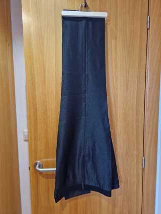 Traje de novio talla 56 negro