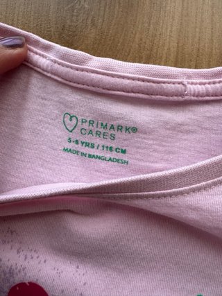Pack 2 camisetas niña T.5/6 (110cm)