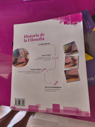 Historia de la filosofía, 2 Bachillerato