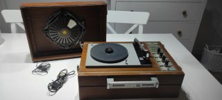 Tocadiscos antiguo Picú