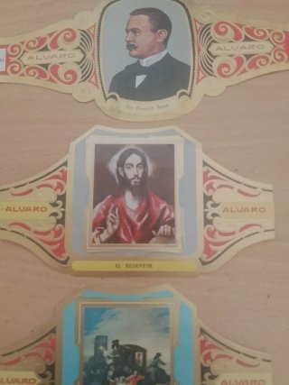 Vitolas antiguas de puros Álvaro