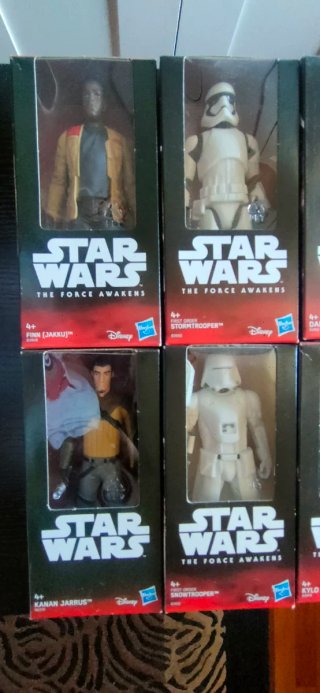 8 Figuras Star Wars