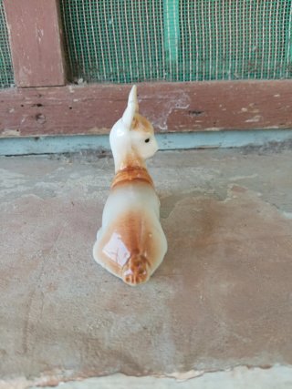 Figura ciervo decorativo porcelana