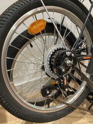 Bicicleta plegable F-Park ruedas 20 6 velocidades