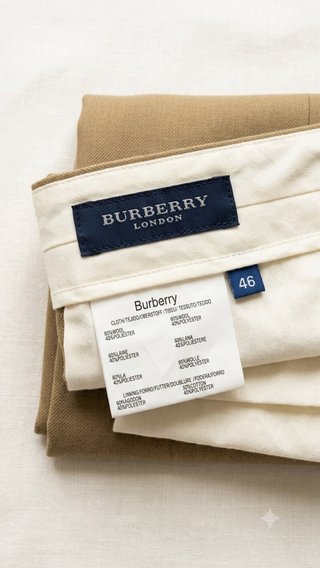 Pantalón Burberry Beige