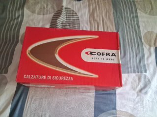 Zapatos de trabajo COFRA negros talla 43