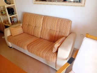Sofá Cama 3 Plazas Tela