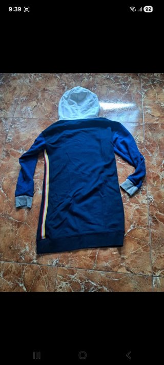 Vestido Sudadera Gap Original Azul Multicolor