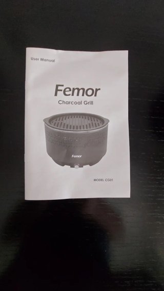 Barbacoa portatile senza fumo FERMOR CG01