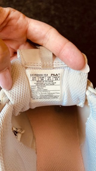 Deportivas Fila Blancas Talla 38