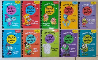 Lote 10 libros Escuela de Monstruos