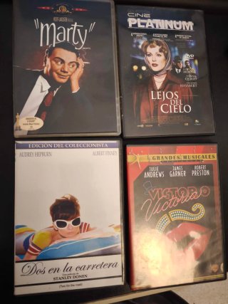 Pack 4 Películas DVD Variadas
