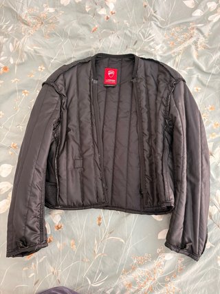 Chaqueta Ducati Dainese Negra y Roja