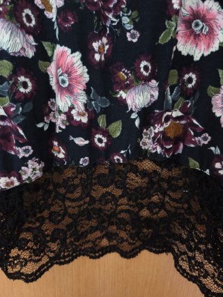 Kimono estampado Bershka