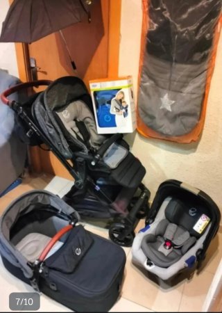 Carrito Bebé Jane Muum 4 Piezas + Accesorios