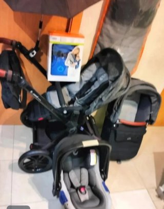 Carrito Bebé Jane Muum 4 Piezas + Accesorios