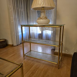 Mesa Centro y Consola Estilo Regency