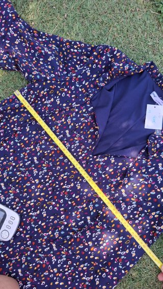 Vestido estampado multicolor