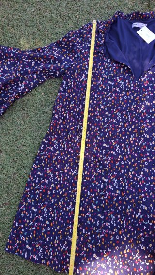 Vestido estampado multicolor