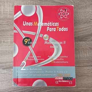Libros de matemáticas para todos, ambos volúmenes