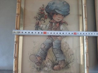 Cuadro infantil niño Mary May