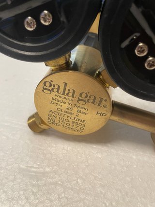 Regulador Acetileno Gala Gar
