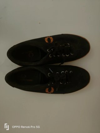 Zapatillas Fred Perry Hombre Negras
