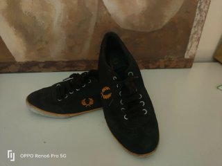 Zapatillas Fred Perry Hombre Negras